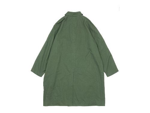 maillot mature cotton over coat OLIVE