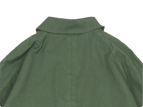 maillot mature cotton over coat OLIVE