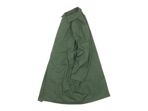 maillot mature cotton over coat OLIVE