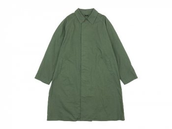 maillot mature cotton over coat OLIVE