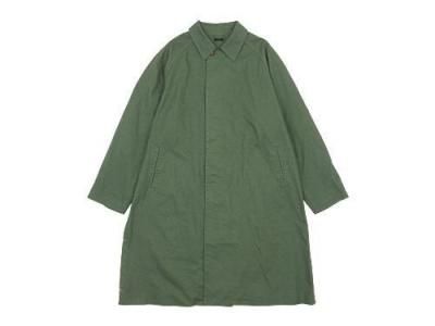 maillot mature cotton over coat OLIVE