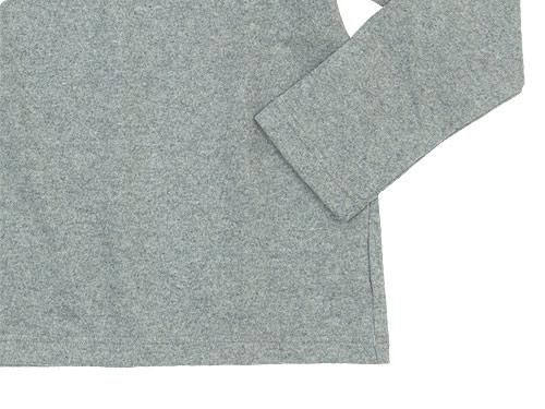 maillot mature wool weekend Tee LIGHT GRAY