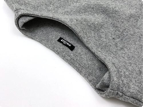 maillot mature wool weekend Tee LIGHT GRAY