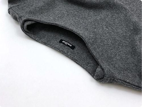 maillot mature wool weekend Tee DARK GRAY