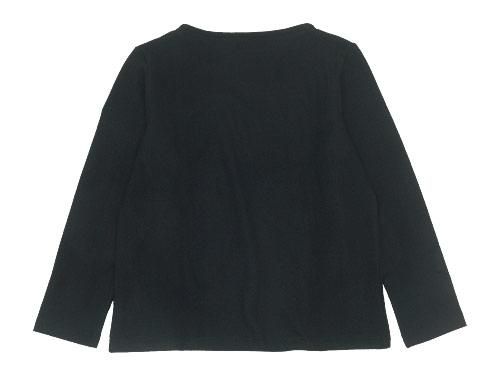 maillot mature wool weekend Tee BLACK