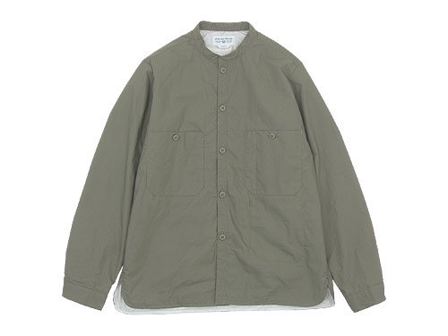 ENDS and MEANS Puff Shirts Jacket LIGHT KHAKI