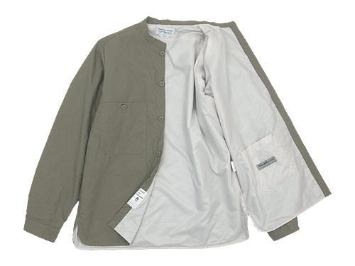 ENDS and MEANS Puff Shirts Jacket LIGHT KHAKI