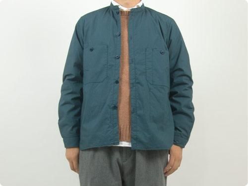 ENDS and MEANS Puff Shirts Jacket SMOKEY BLUE