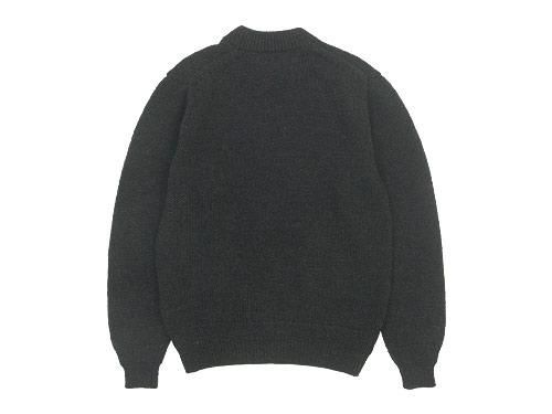 ENDS and MEANS Grandpa Knit BROWN CHARCOAL