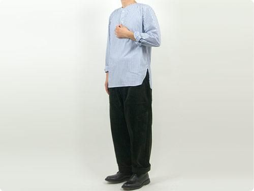 TATAMIZE NO COLLAR SHIRTS STRIPE