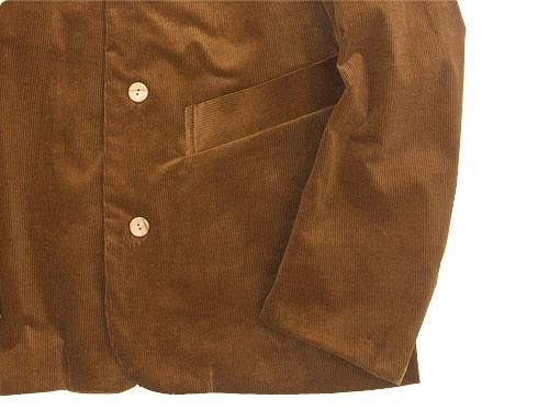 TATAMIZE STAND COLLAR JACKET BROWN