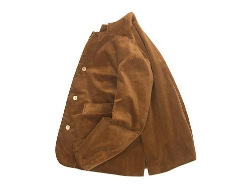 TATAMIZE STAND COLLAR JACKET BROWN