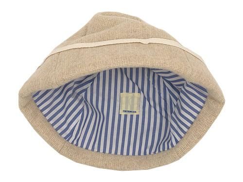 TATAMIZE BOWL CAP ECRU WOOL