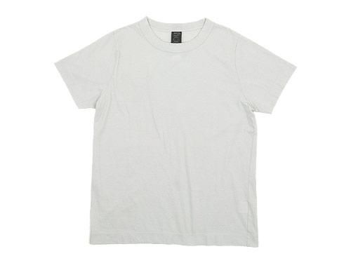 Homspun 天竺半袖tシャツ ライトグレー メンズ 6272 Homspun ホームスパン 通販 取扱い Rusk ラスク