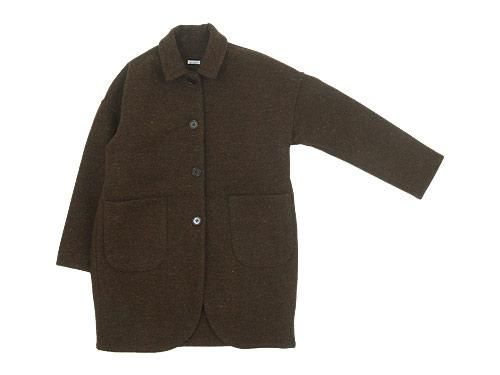 homspun メルトンコート　Mサイズ homspun(ホームスパン) メルトン シングルショートコート