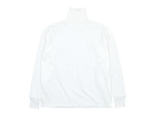 TOUJOURS Turtle Neck Pullover WHITE LM29XC07