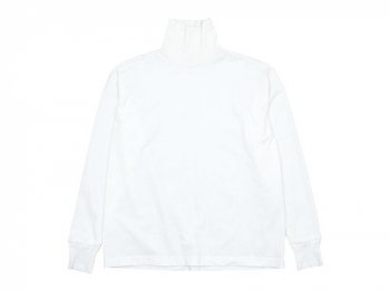 TOUJOURS Turtle Neck Pullover WHITE LM29XC07
