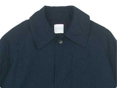 TOUJOURS Oversized Flared Soutien Collar Coat NAVYVM29IC02