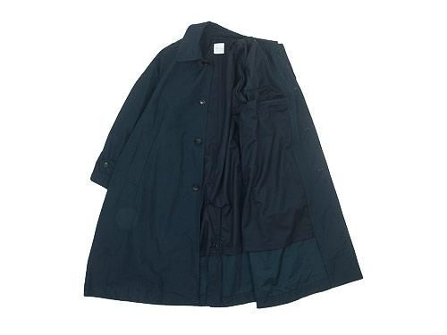 TOUJOURS Oversized Flared Soutien Collar Coat NAVYVM29IC02