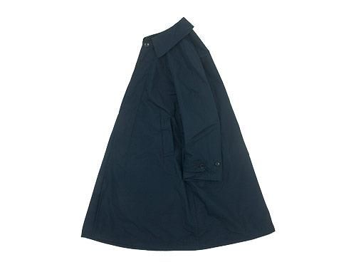 TOUJOURS Oversized Flared Soutien Collar Coat NAVYVM29IC02