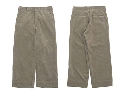 TOUJOURS Wide Cuff Sack Trousers HEATHER MOCHA KM29JP02