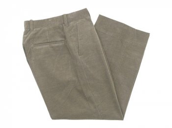 TOUJOURS Wide Cuff Sack Trousers HEATHER MOCHA KM29JP02