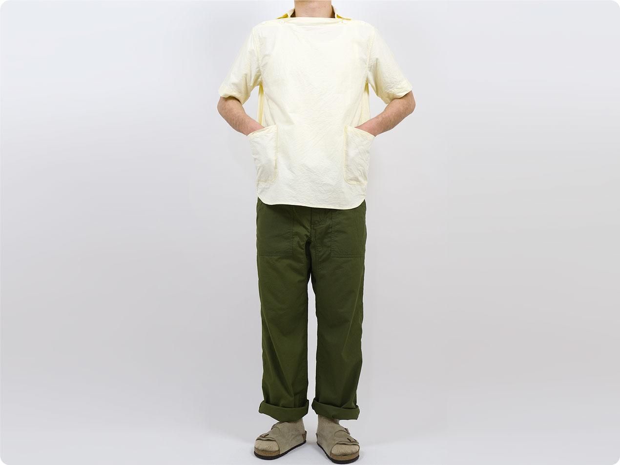 YAECA LIKE WEAR ベイカーパンツ OLIVE 〔メンズ〕 YAECA 通販・取扱い