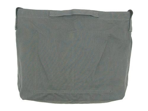 MHL. HEAVY COTTON CANVAS SHOULDER BAG 020GRAY