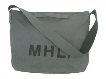 MHL. HEAVY COTTON CANVAS SHOULDER BAG