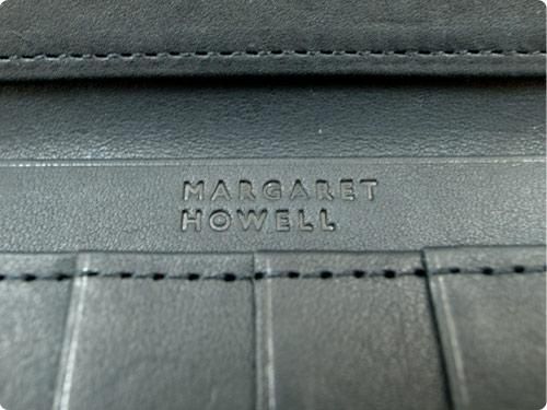 MARGARET HOWELL x PORTER OIL LEATHER LONG WALLET 010BLACK