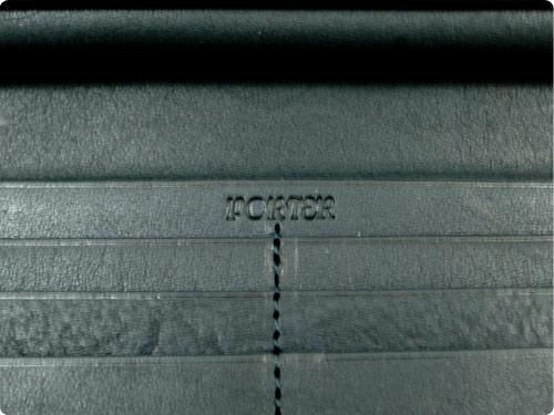 MARGARET HOWELL x PORTER OIL LEATHER LONG WALLET 010BLACK