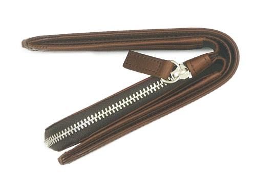 MARGARET HOWELL x PORTER OIL LEATHER FOLDED WALLET 050BROWN