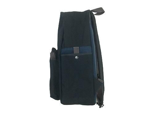 MARGARET HOWELL x PORTER PVC LIGHT COTTON CANVAS BACKPACK 010BLACK
