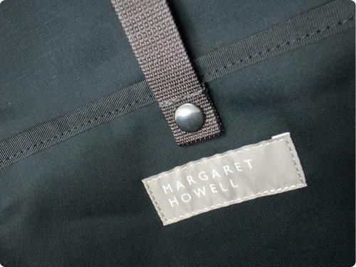MARGARET HOWELL x PORTER PVC LIGHT COTTON CANVAS BACKPACK 010BLACK