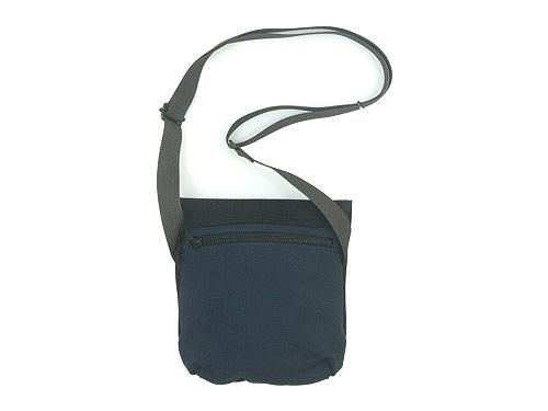 MARGARET HOWELL x PORTER PVC LIGHT COTTON CANVAS POUCH 010BLACK