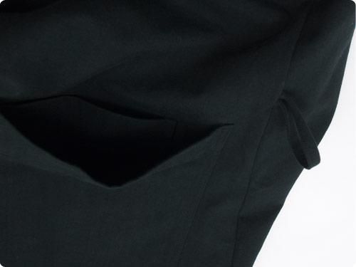 blanc stand work dress BLACK