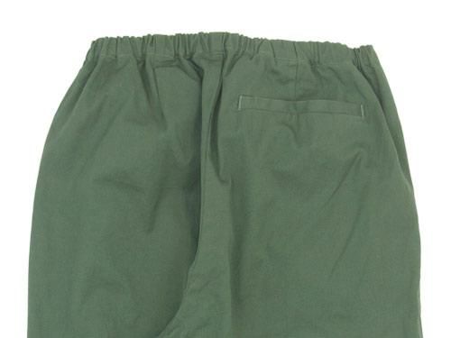 maillot mature drawstring tuck pants OLIVE