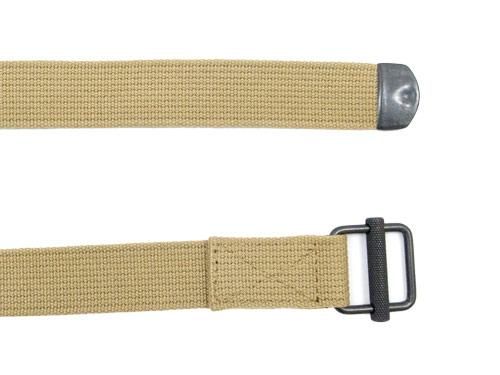 MHL. NARROW MILITARY BELT 043KHAKI