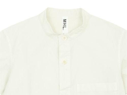 MHL. DRY COTTON SHIRTING P/O SHIRTS 032OFF WHITE ̥󥺡