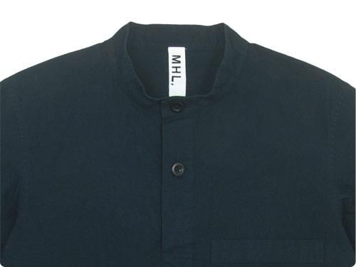 MHL. DRY COTTON SHIRTING P/O SHIRTS 120NAVY ̥󥺡