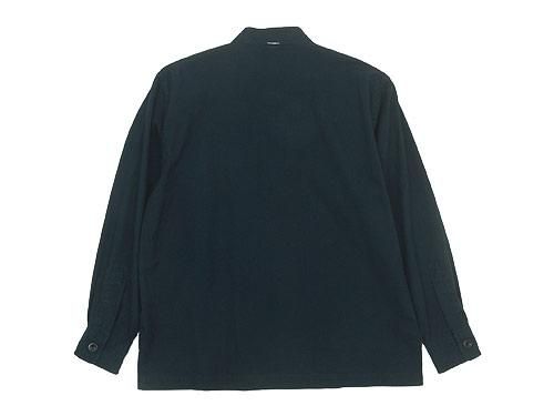 MHL. DRY COTTON SHIRTING P/O SHIRTS 120NAVY ̥󥺡