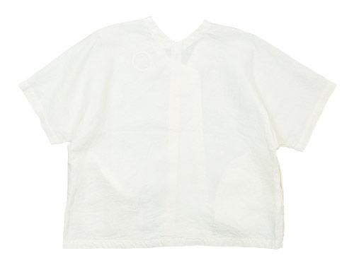 Atelier d'antan Girʥ Half Sleeve Jacket WHITE