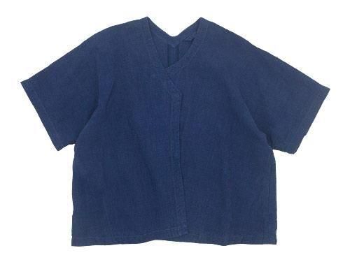 Atelier d'antan Girʥ Half Sleeve Jacket NAVY