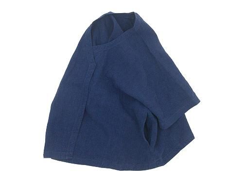 Atelier d'antan Girʥ Half Sleeve Jacket NAVY