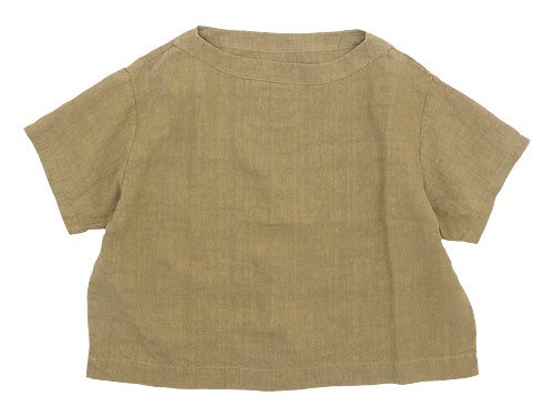Atelier d'antan Taut（タウト） Half Sleeve Pullover BEIGE