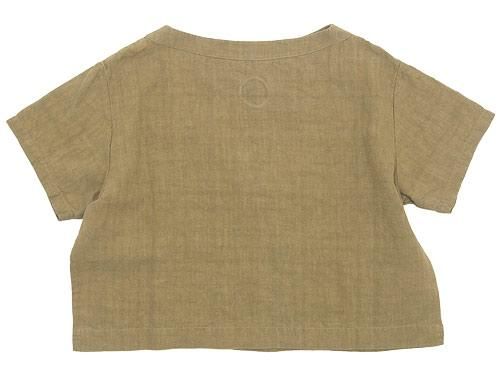 Atelier d'antan Tautʥȡ Half Sleeve Pullover BEIGE