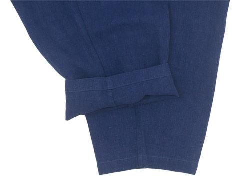 Atelier d'antan Dermitʥǥߥåȡ Suspenders Tuck Pants NAVY