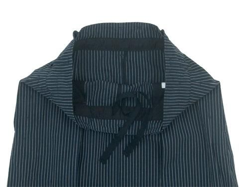 MHL. COTTON LINEN STRIPE TUCK SKIRT 121NAVY ̥ǥ