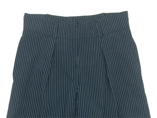 MHL. COTTON LINEN STRIPE TIE WAIST CULOTTES 121NAVY ̥ǥ
