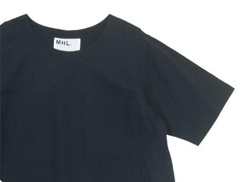 MHL. PLAIN COTTON LINEN PULLOVER DRESS 121NAVY ̥ǥ